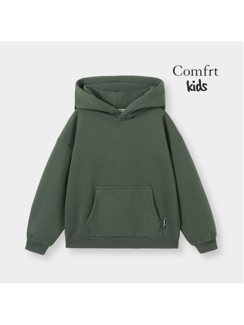 Comfrt Youth Standard Hoodie Green Size XL